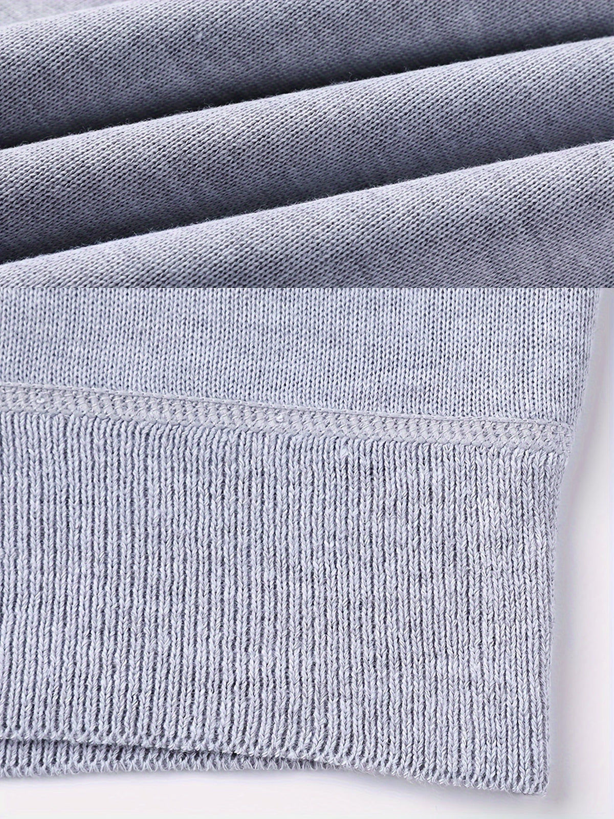 Men's Fleece-Lined Turtleneck Jumper