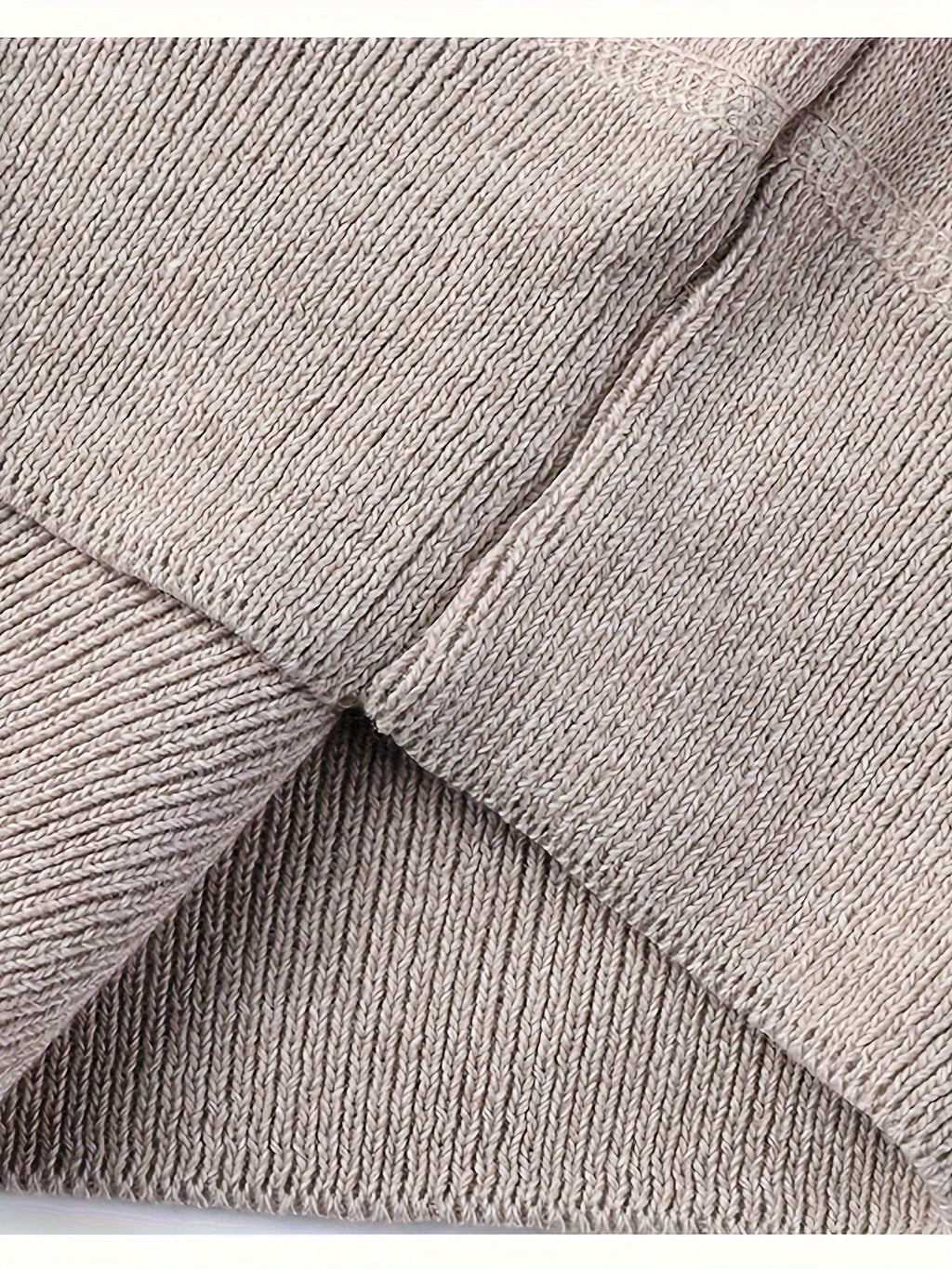 Men's Fleece-Lined Turtleneck Jumper