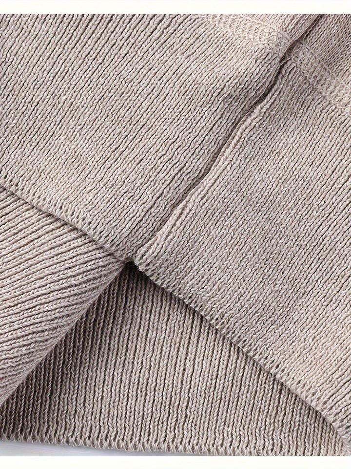 Men's Fleece-Lined Turtleneck Jumper