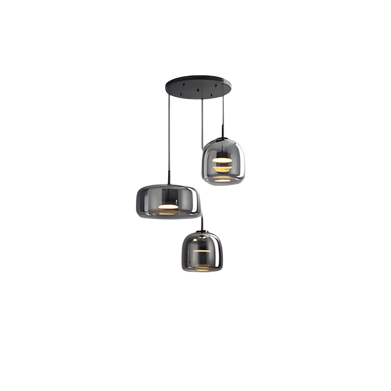 Glass Pendant Lights with LED and Adjustable Cord for Kitchen Island Dining Room and Living - Image 32