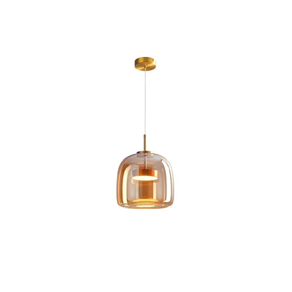Glass Pendant Lights with LED and Adjustable Cord for Kitchen Island Dining Room and Living - Image 33