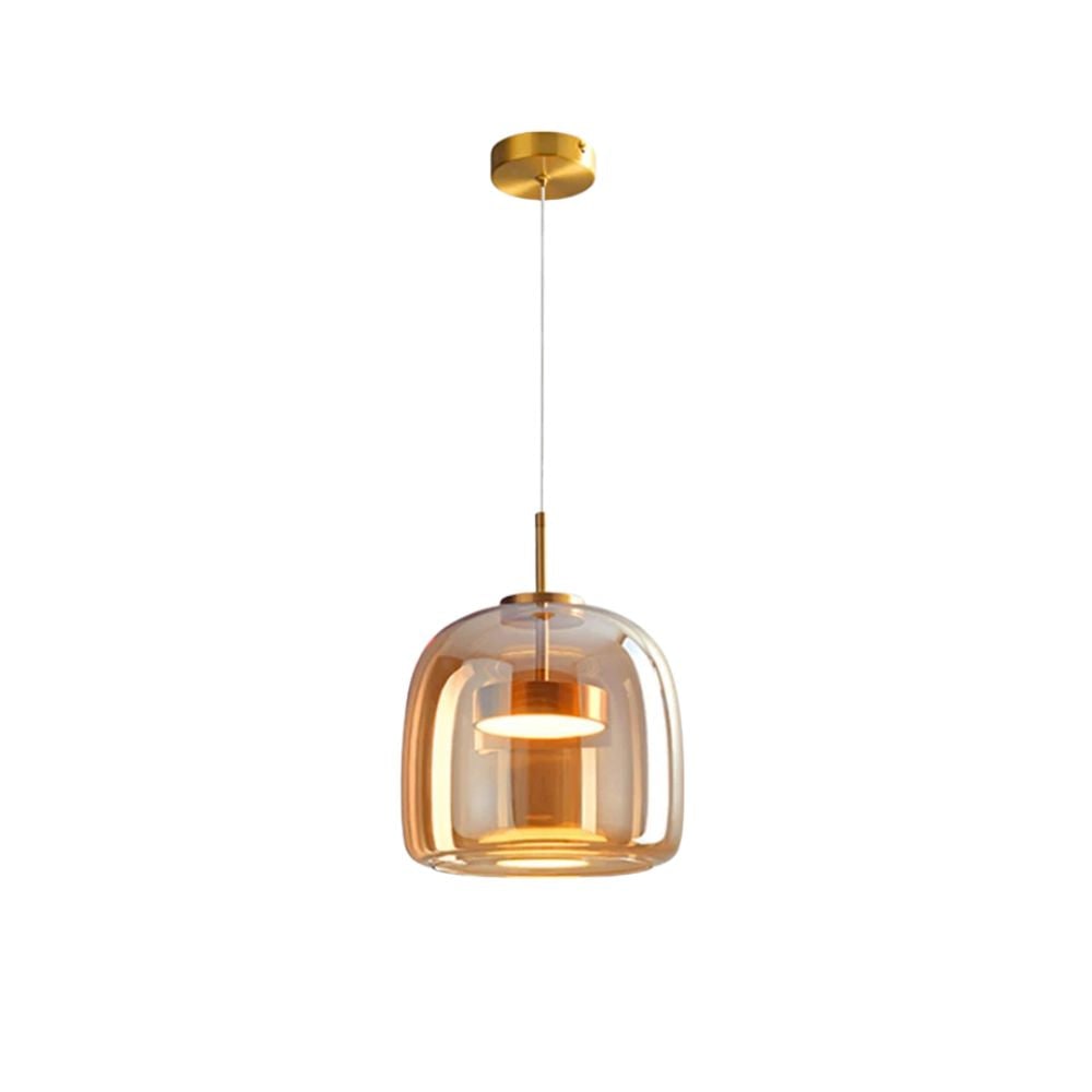 Glass Pendant Lights with LED and Adjustable Cord for Kitchen Island Dining Room and Living - Image 35