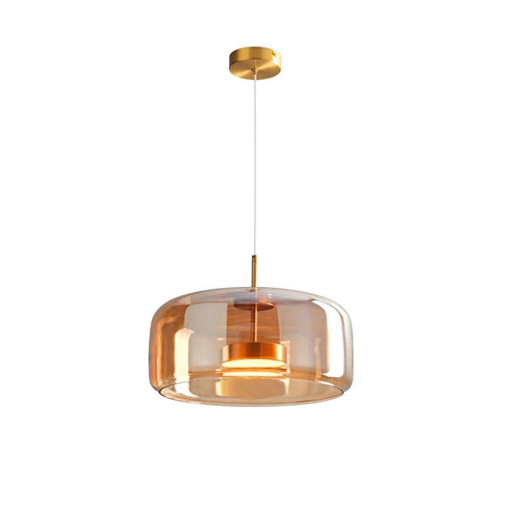 Glass Pendant Lights with LED and Adjustable Cord for Kitchen Island Dining Room and Living - Image 37