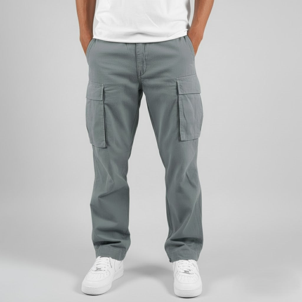 Men's Streetwear Cargo Trousers