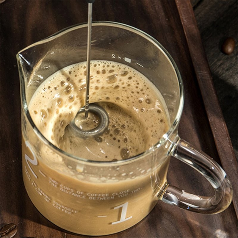 Handheld Electric Milk Frother with Stainless Steel Design and USB Charging - Image 7
