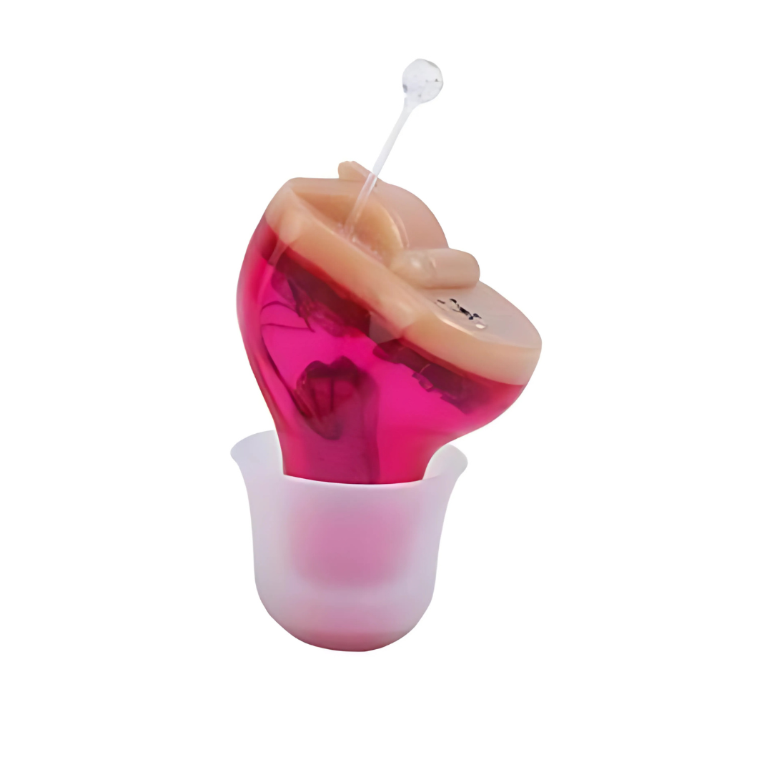 Hearing Aid with Charging Case for Sensorineural Loss Discreet In-Ear Digital Sound - Image 5