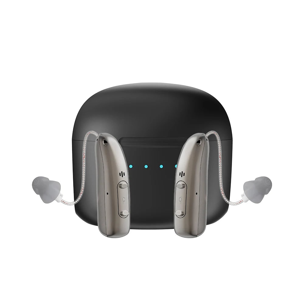 Hearing Aids with Bluetooth Noise Reduction and Rechargeable Battery - Image 1