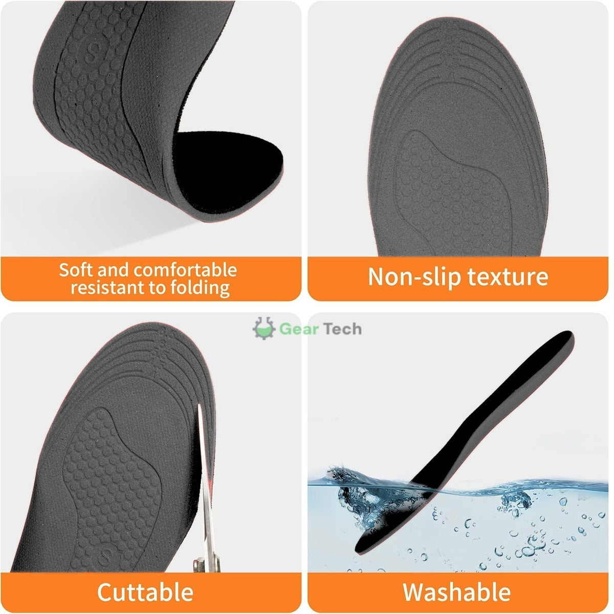 Heated Insoles USB Powered with Trim-To-Fit Design and Adjustable Heat - Image 6