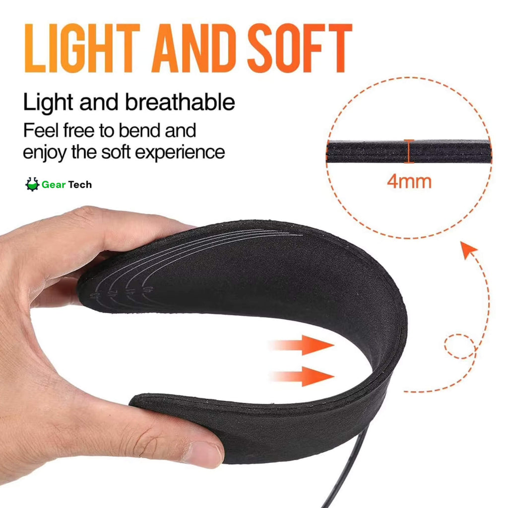 Heated Insoles USB Powered with Trim-To-Fit Design and Adjustable Heat - Image 9