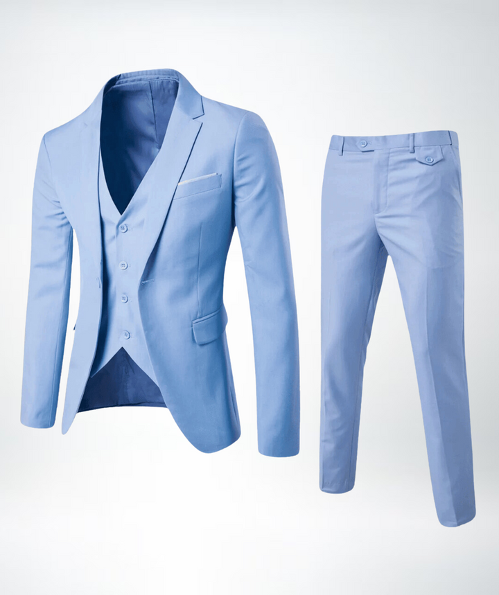 Krzysztof | Men's Three-Piece Suit with Vest