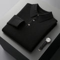 Men's Cashmere Polo Sweater