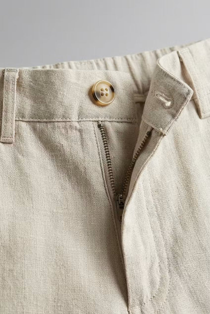 Men's Linen Suit Set