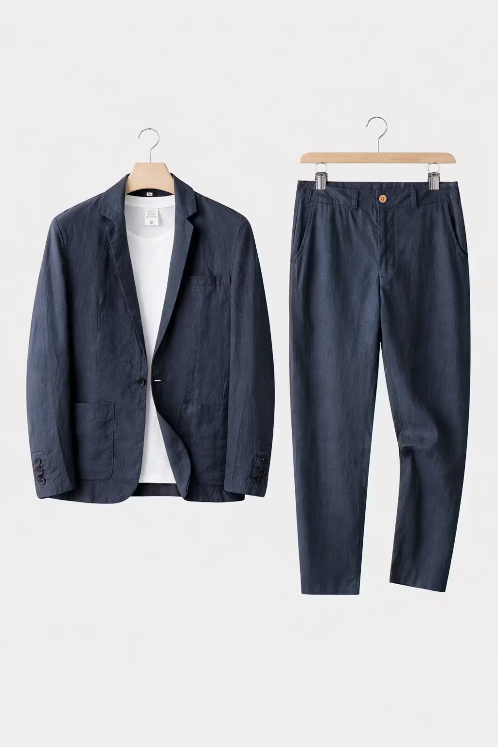 Men's Linen Suit Set