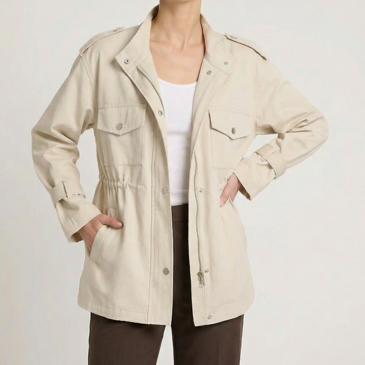 Women's Double Breasted Wool Coat