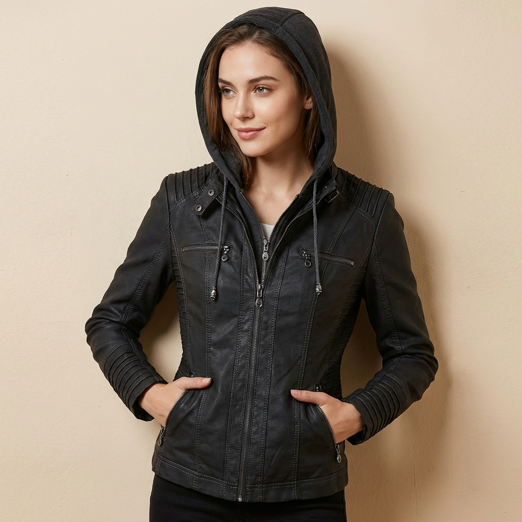 Women's Fitted Hooded Jacket