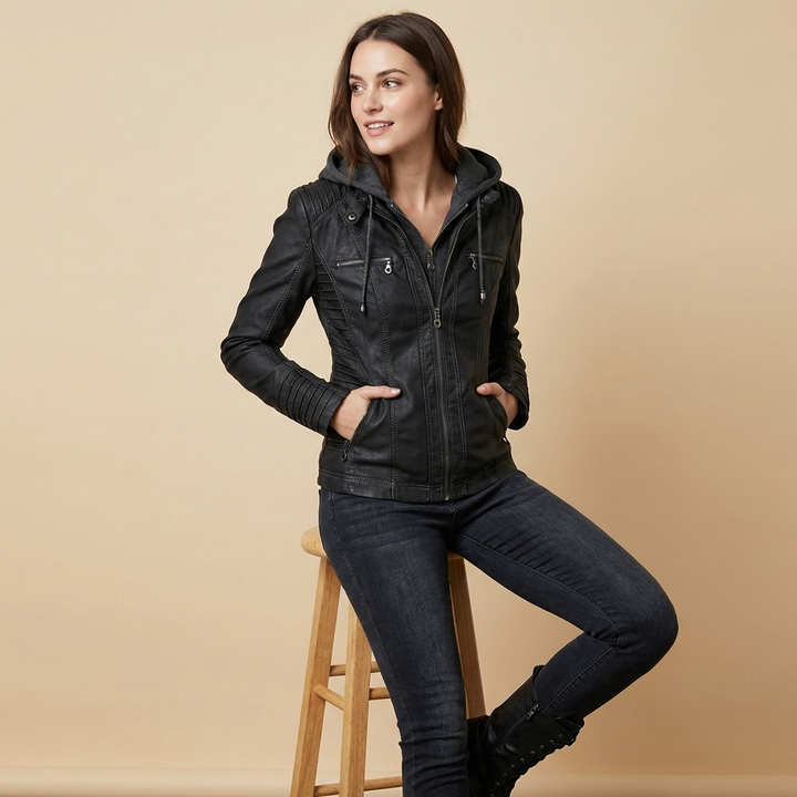 Women's Fitted Hooded Jacket