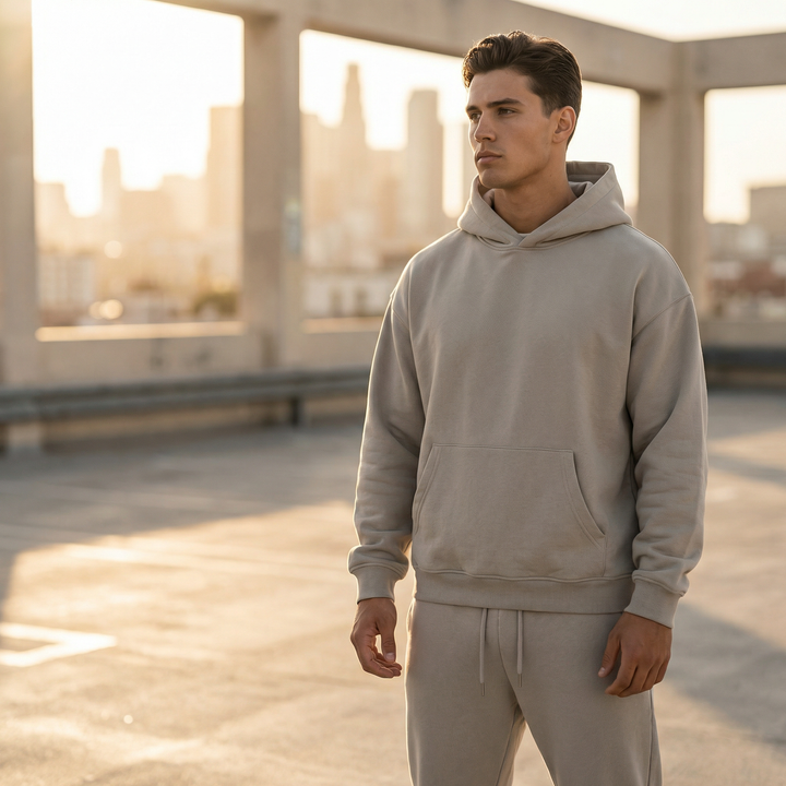 Men's Oversized Hoodie Jogger Set