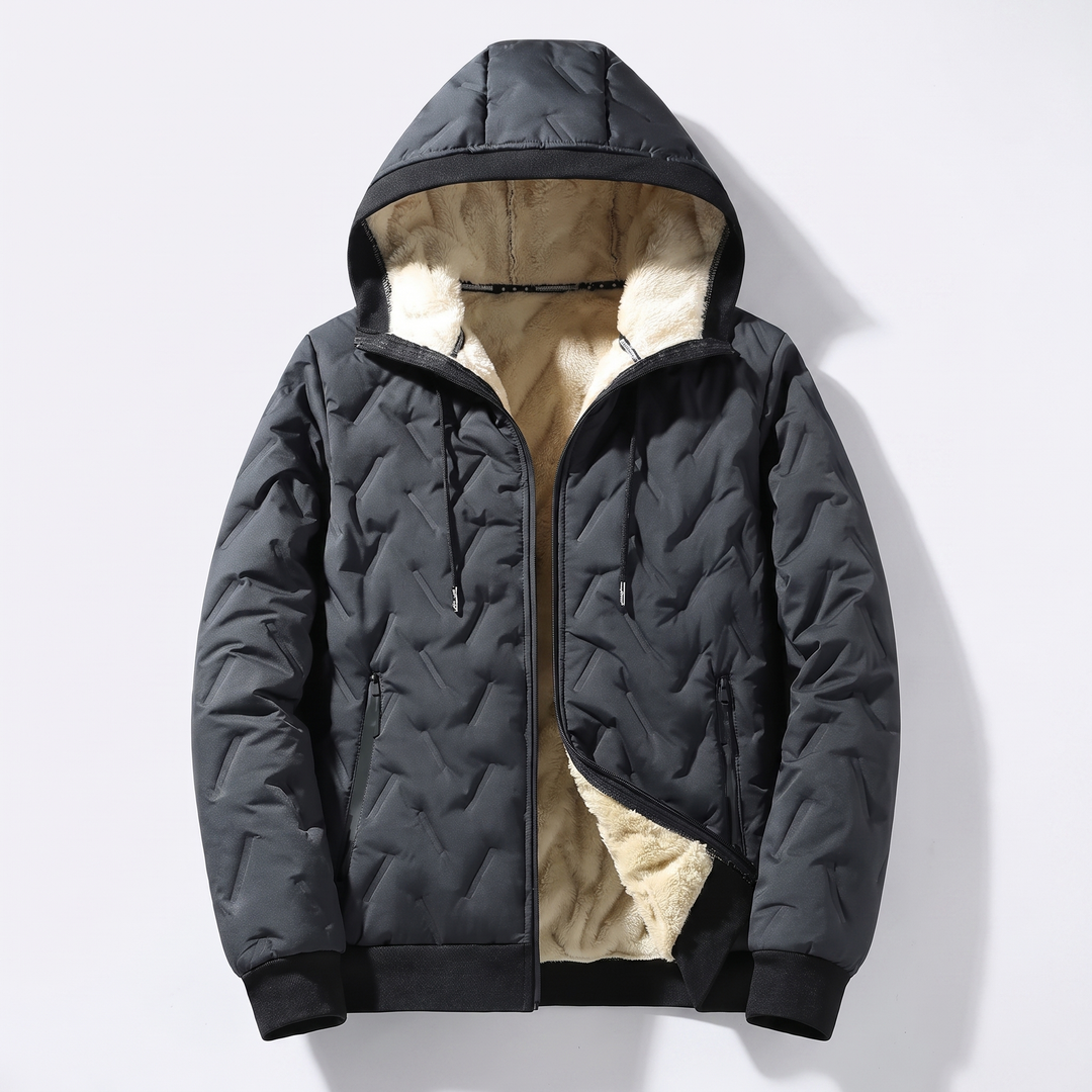 Men's Quilted Winter Jacket