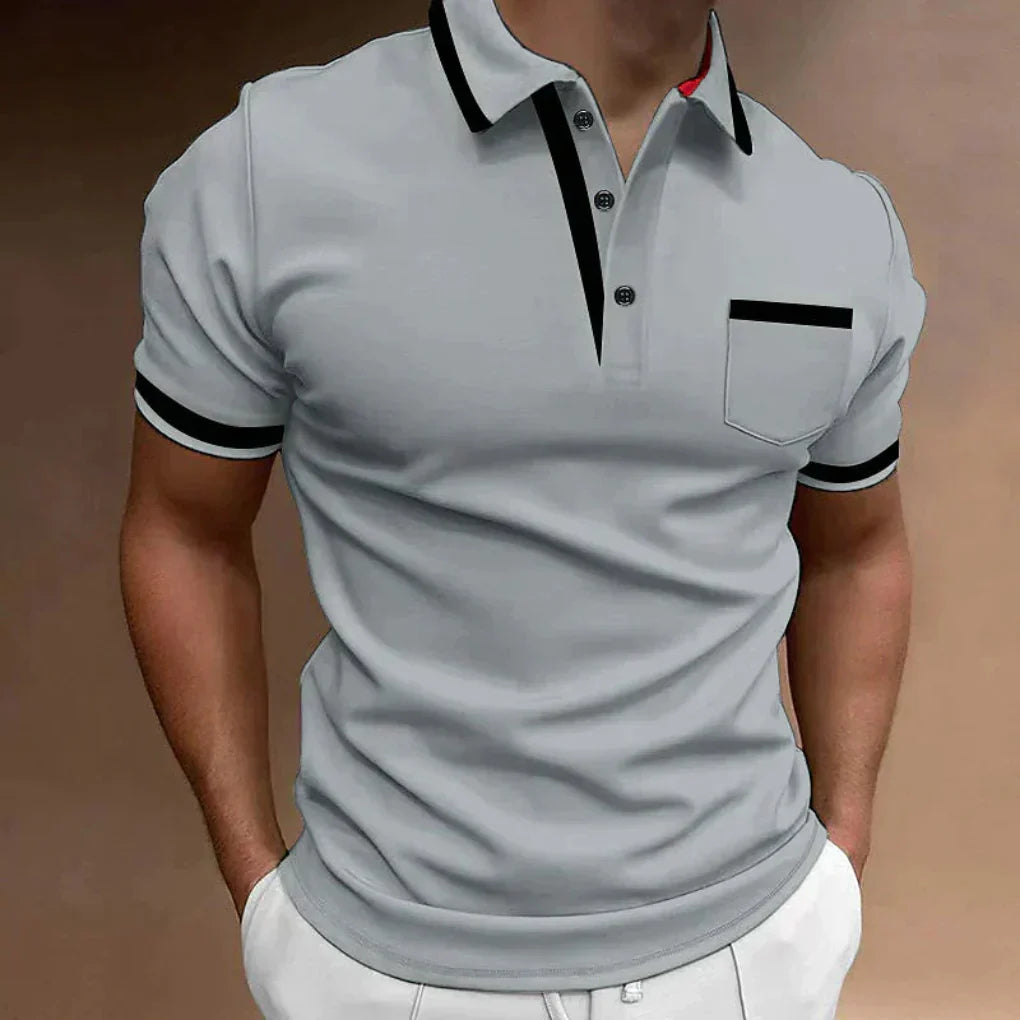 Mateusz | Men's Elegant Polo Shirt