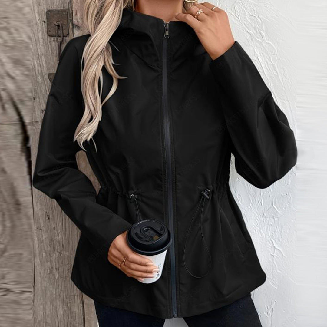 Women's Hooded Raincoat