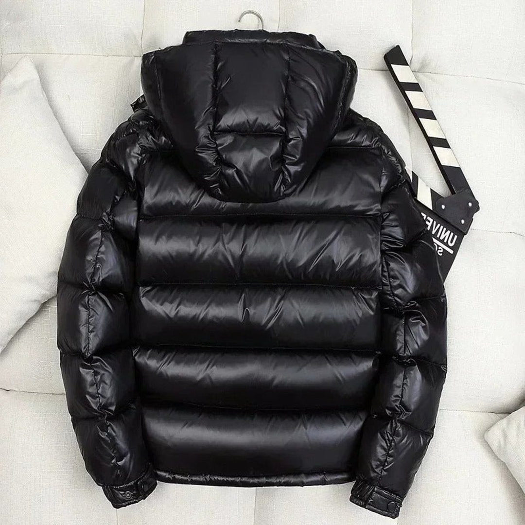 Men's Hooded Quilted Puffer Jacket