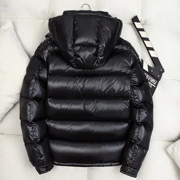 Men's Hooded Quilted Puffer Jacket