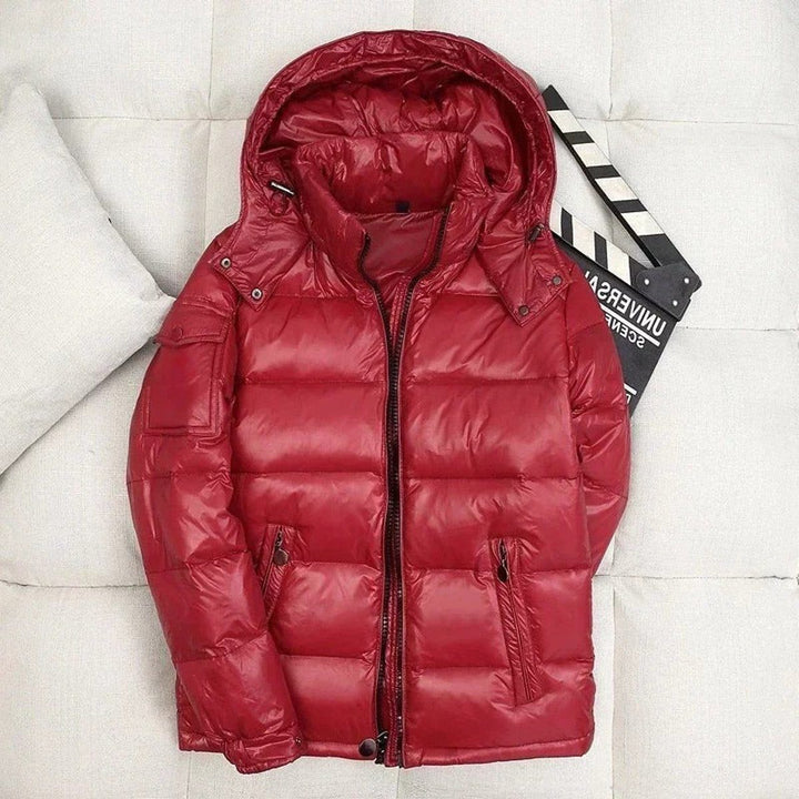 Men's Hooded Quilted Puffer Jacket
