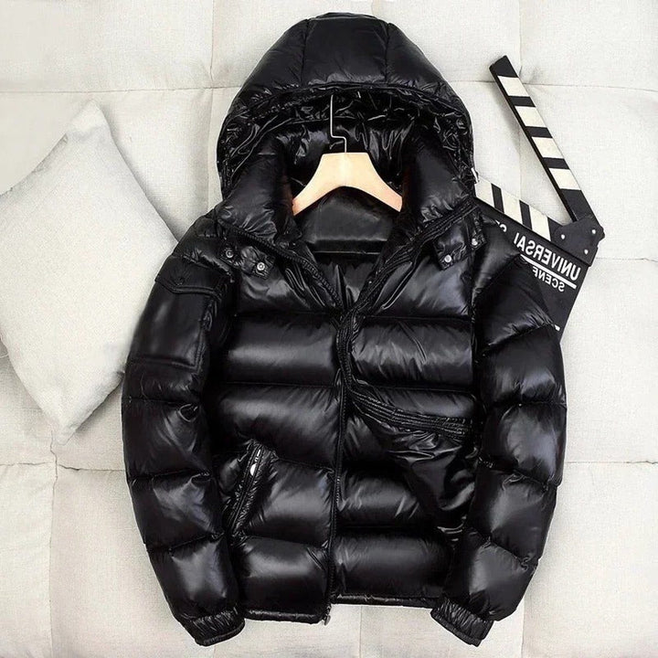 Men's Hooded Quilted Puffer Jacket