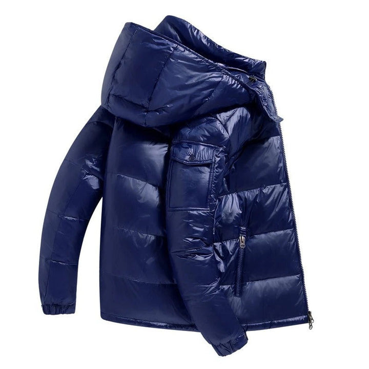 Men's Hooded Quilted Puffer Jacket