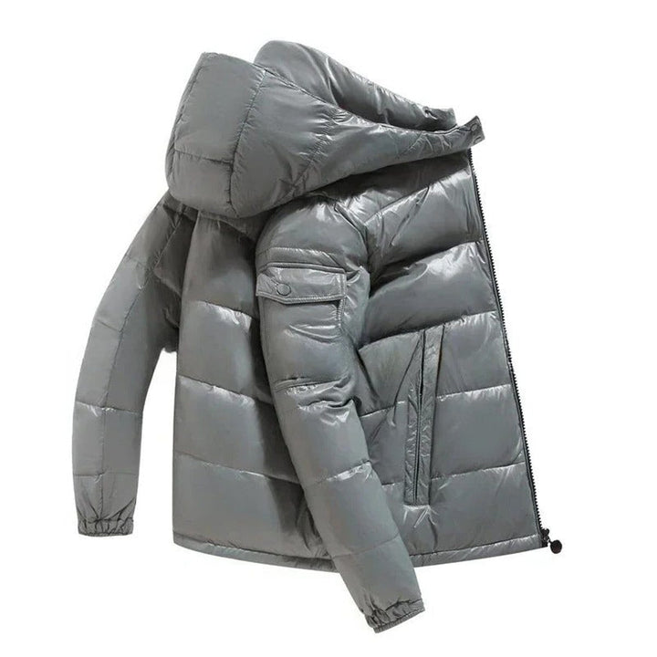Men's Hooded Quilted Puffer Jacket