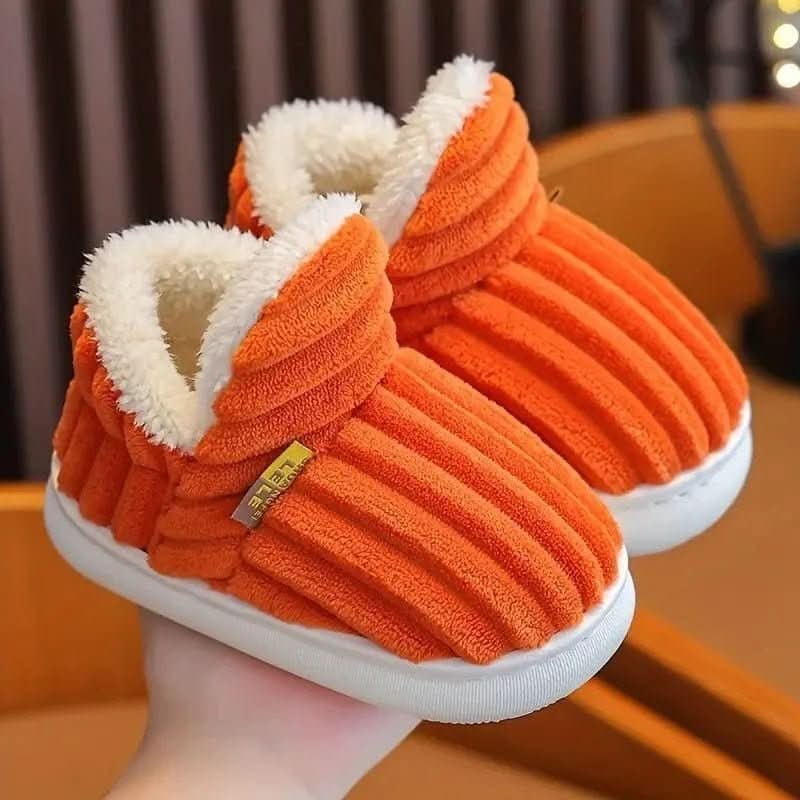 House Slipper Boots with Sherpa Fleece Lining Corduroy Upper and Non-Slip Sole - Image 15
