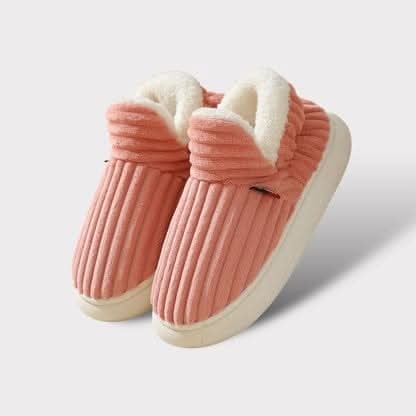 House Slipper Boots with Sherpa Fleece Lining Corduroy Upper and Non-Slip Sole - Image 9