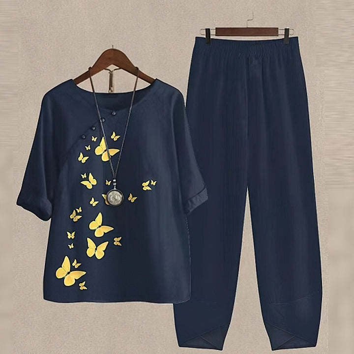 Flora | Women's Floral Two-Piece Set