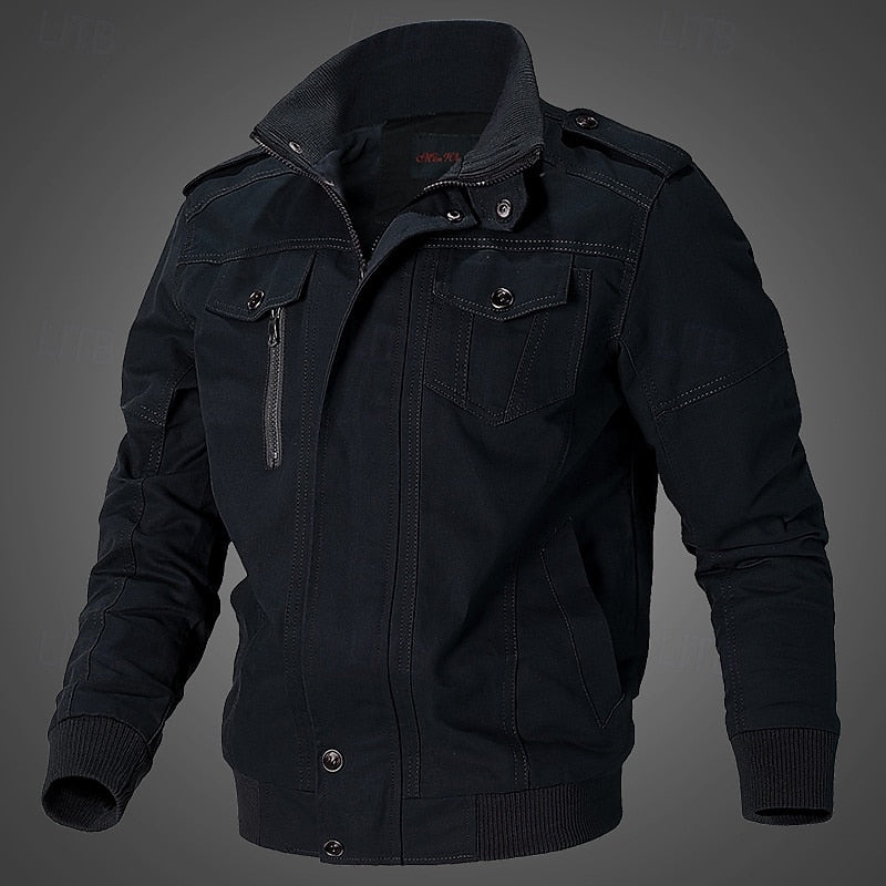 Men's Stand Collar Field Jacket