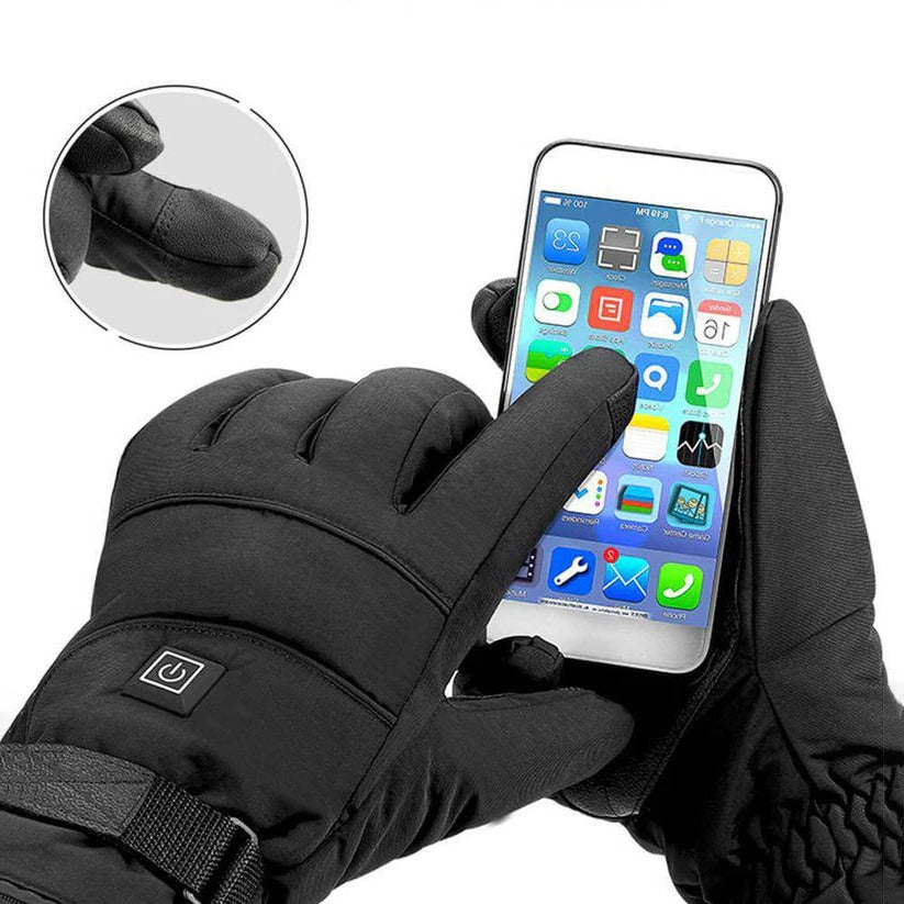 Heated Gloves with Adjustable Temperature