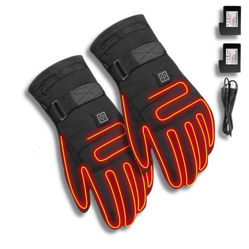 Heated Gloves with Adjustable Temperature