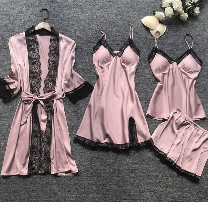 Women's pajamas with shirt and shorts