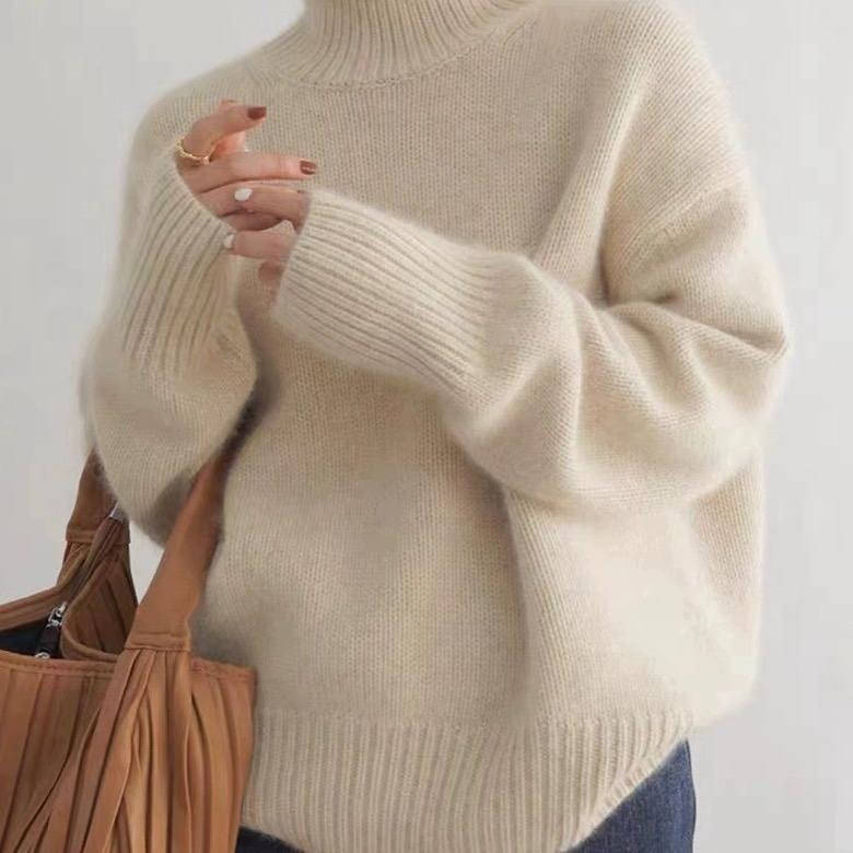 Women's Cashmere Turtleneck Jumper