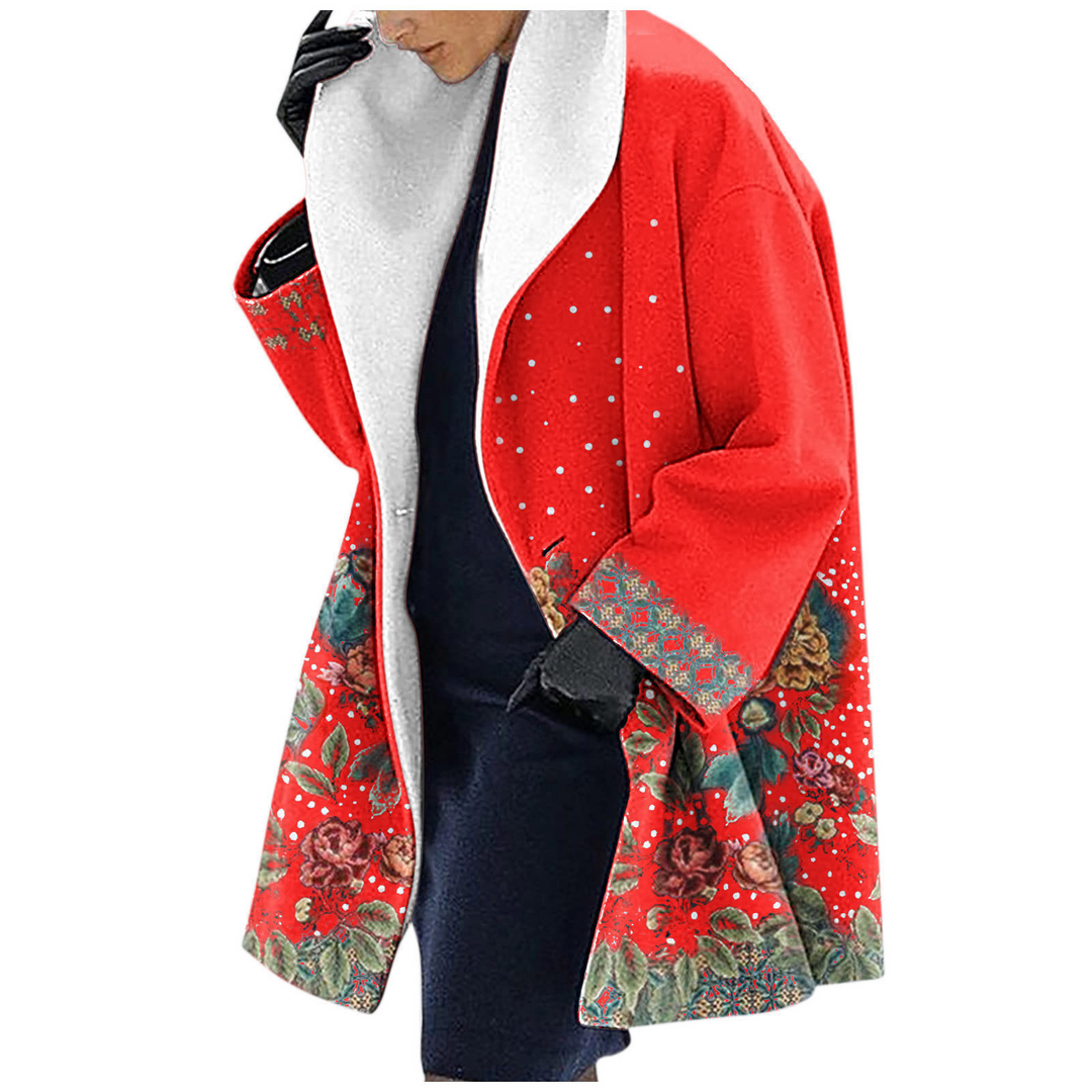 Women's Floral Print Blazer