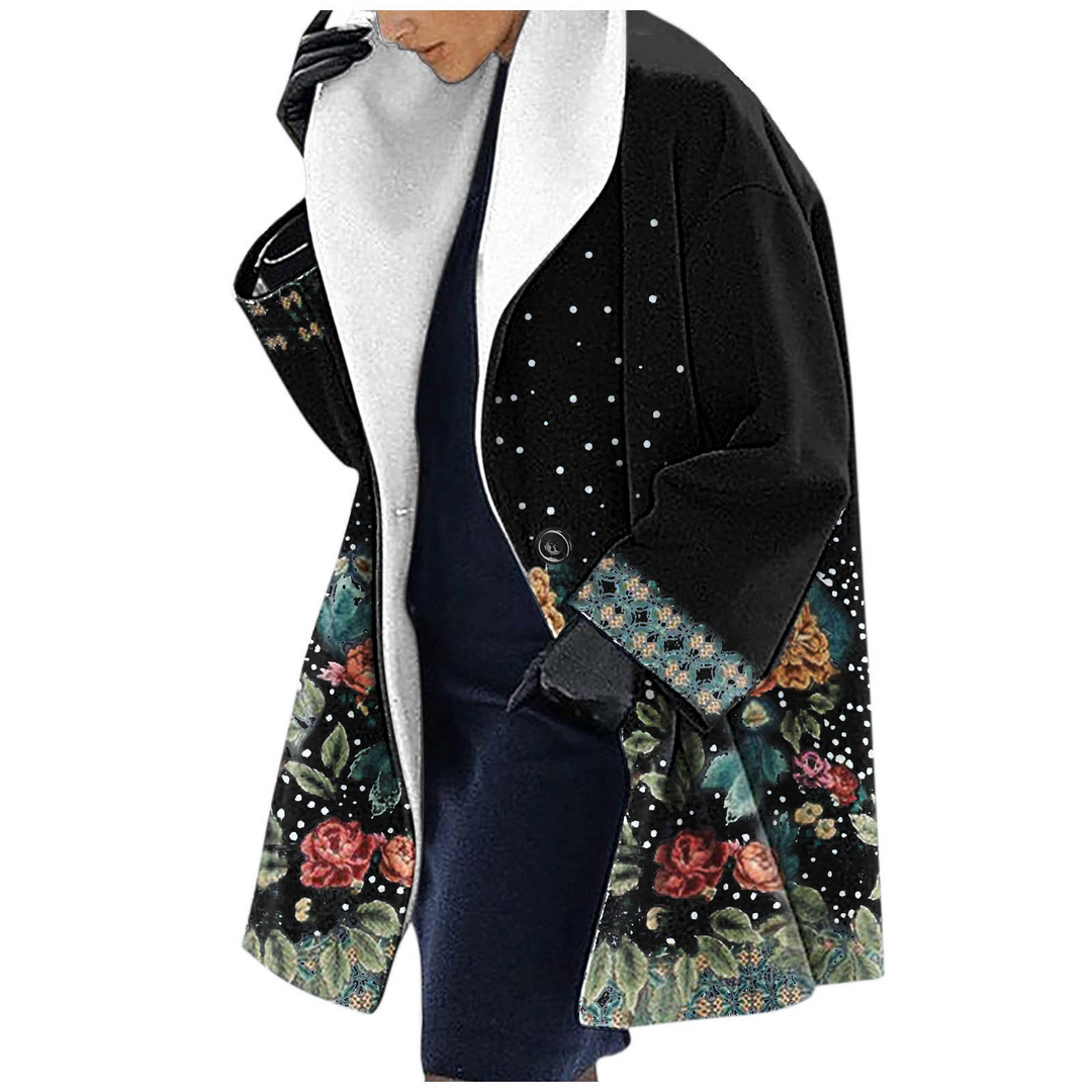 Women's Floral Print Blazer