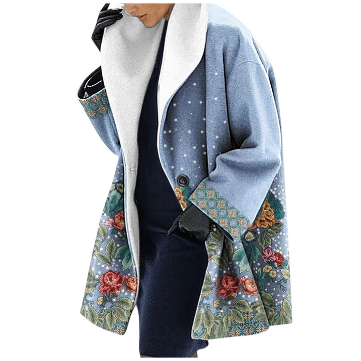 Women's Floral Print Blazer