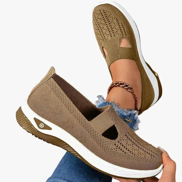 Women's Slip-On Knit Trainers