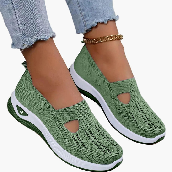 Women's Slip-On Knit Trainers