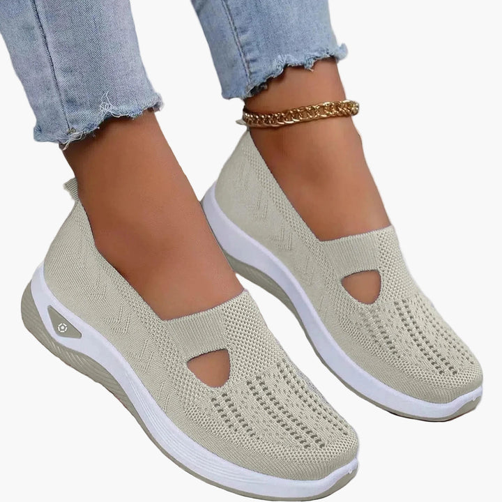 Women's Slip-On Knit Trainers