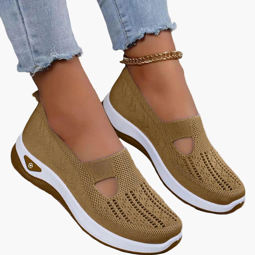 Women's Slip-On Knit Trainers