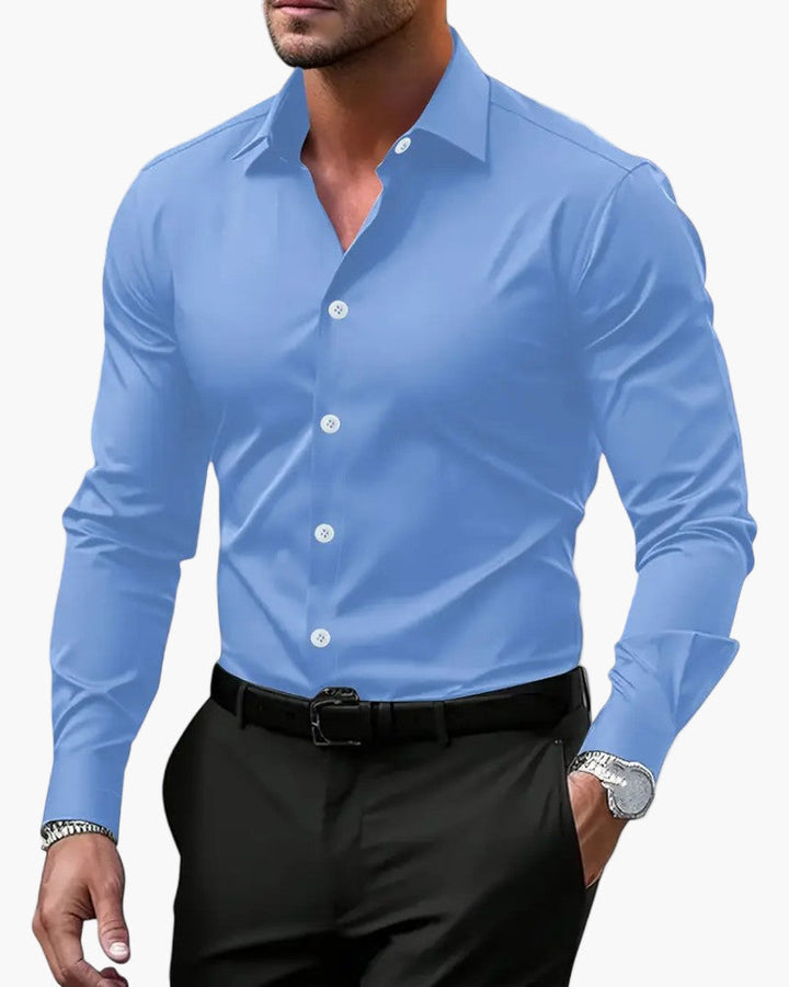 Men's Long Sleeve Business Shirt