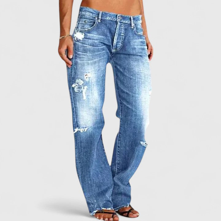 Women's High Waisted Wide Leg Jeans