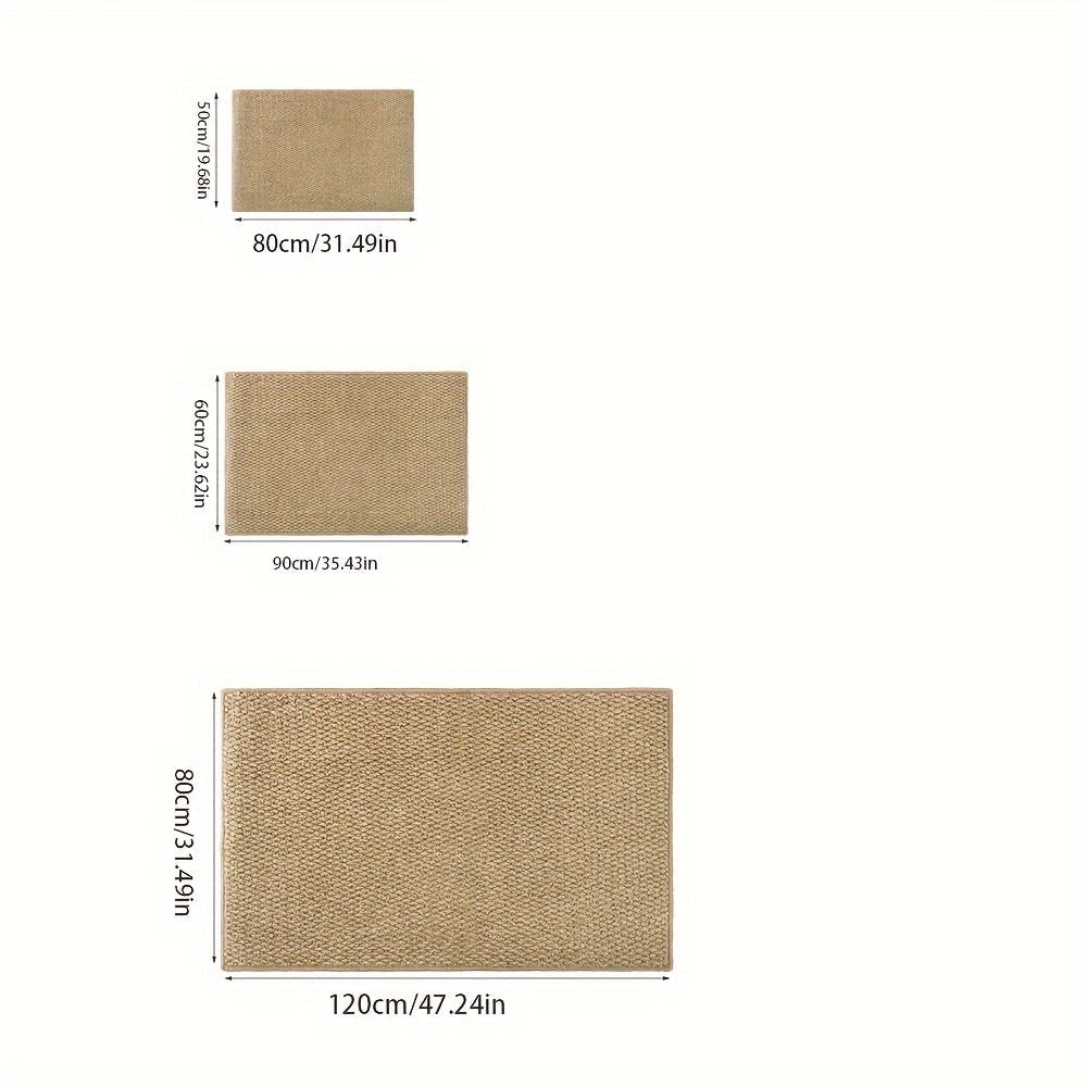 Indoor Doormat with Chunky Loop Pile Non-Slip Base and Machine Washable Design for Entryway - Image 12