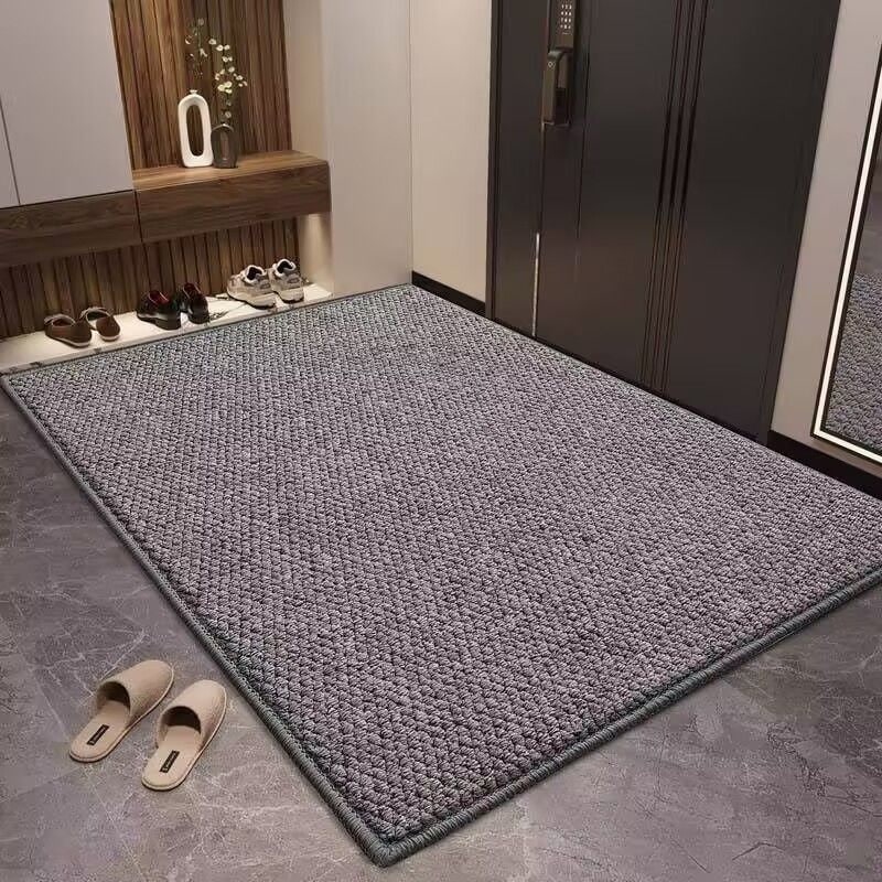 Indoor Doormat with Chunky Loop Pile Non-Slip Base and Machine Washable Design for Entryway - Image 14
