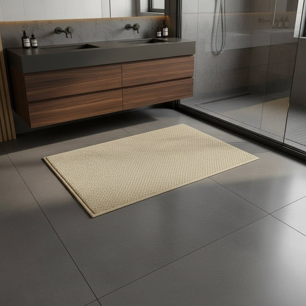 Indoor Doormat with Non-Slip Backing and Absorbent Loop Pile for Entryway - Image 3